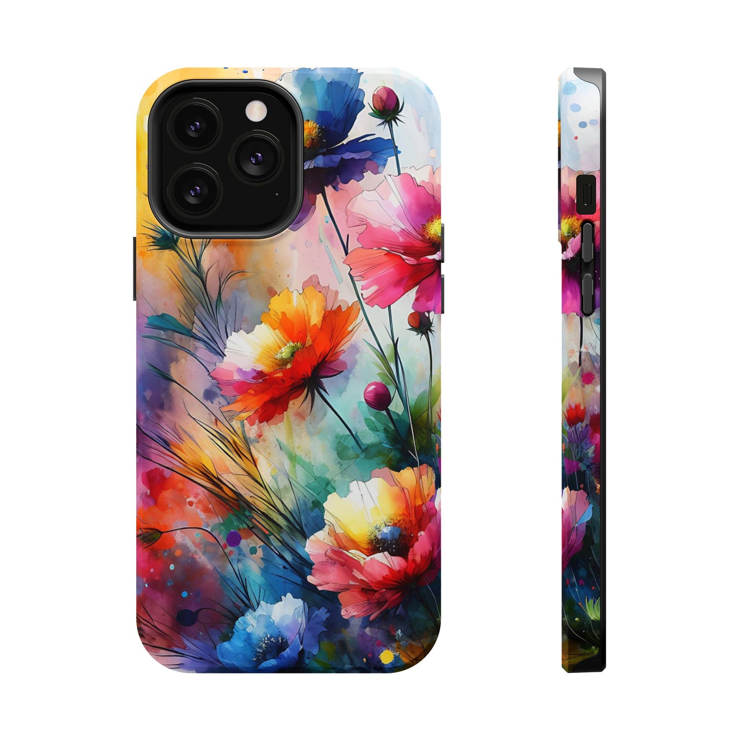 Flowers Style MagSafe Tough Iphone Case