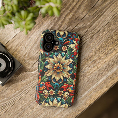 Celestial flowers MagSafe Tough Iphone Case