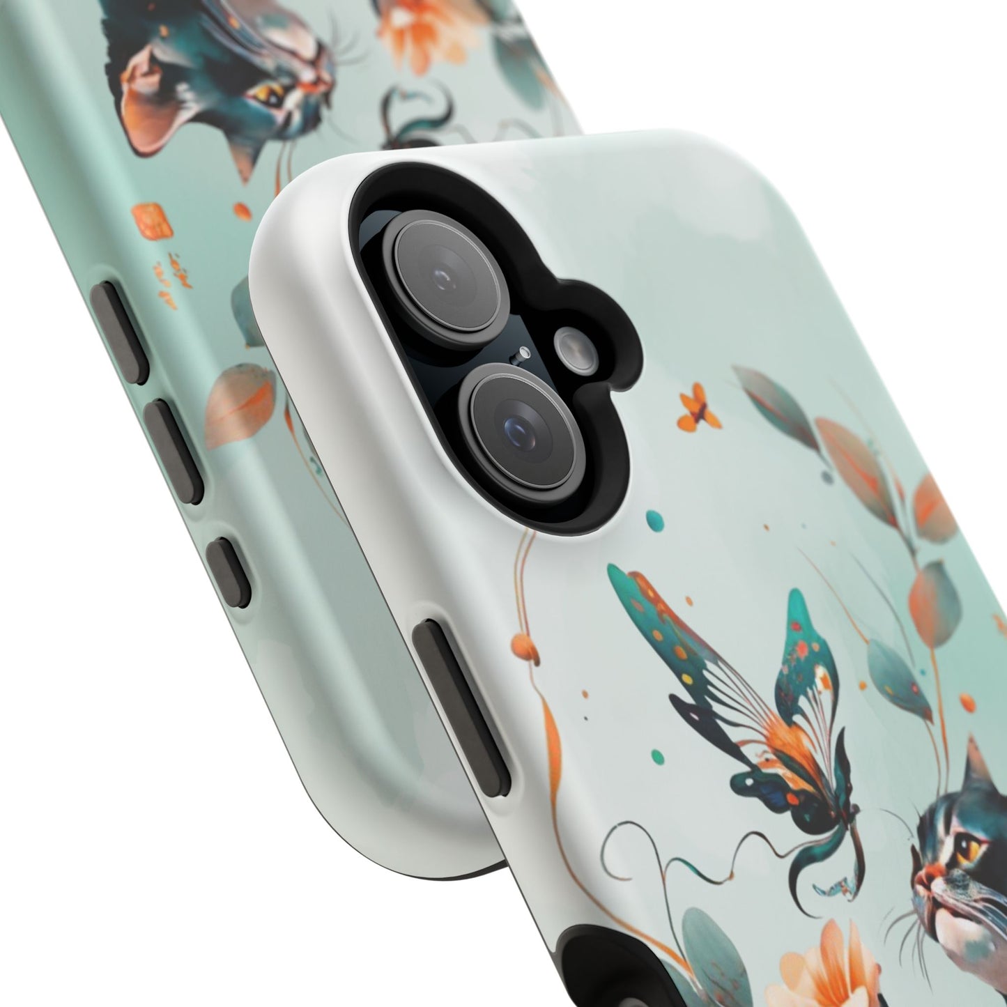 Kitten phone case, MagSafe Tough Iphone Cases