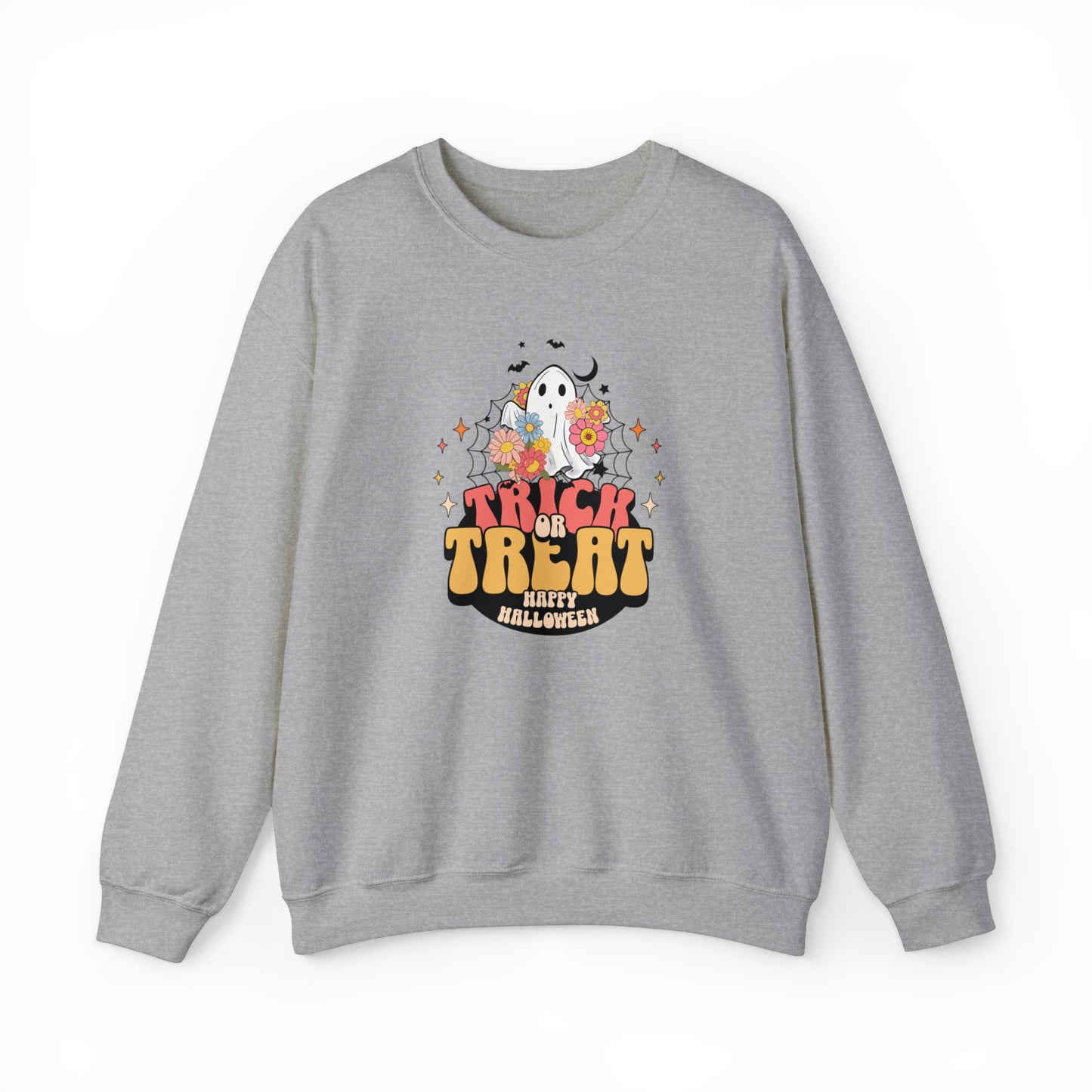 Trick or treat, halloween, halloween sweatshirt