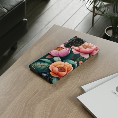 wildflower phone case, flower iphone case, flower Samsung case