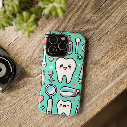 Kawai dentist MagSafe Tough Iphone Case