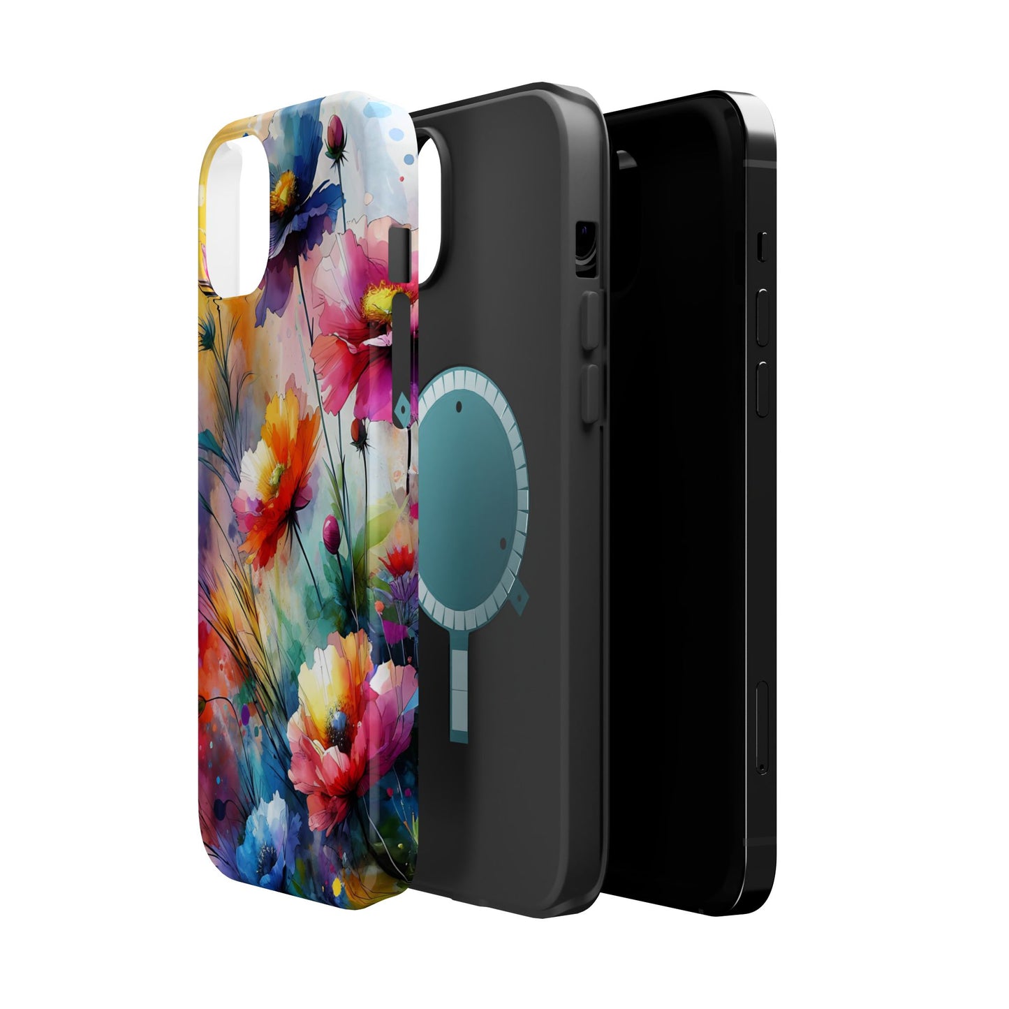 Flowers Style MagSafe Tough Iphone Case