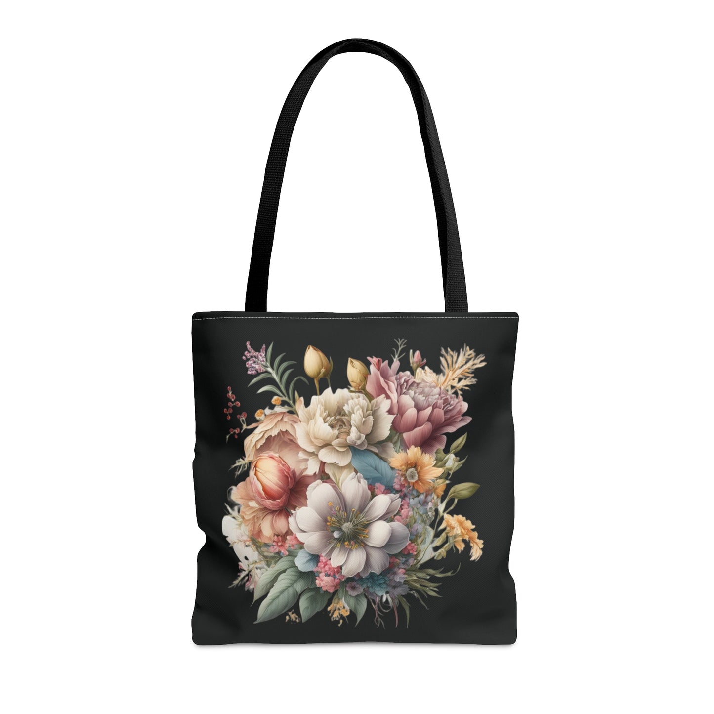 Wild flowers Tote Bag, colorful wildflowers, watercolor tote bag