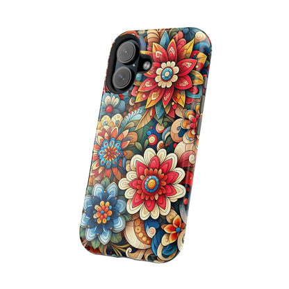 Flowers MagSafe Tough Iphone Case