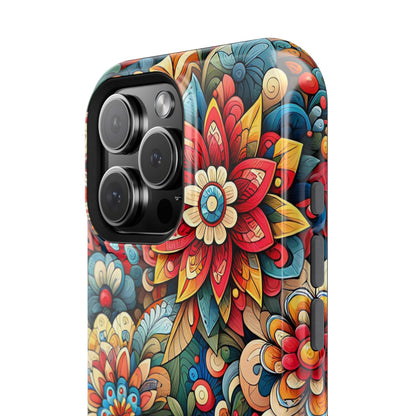 Flowers MagSafe Tough Iphone Case