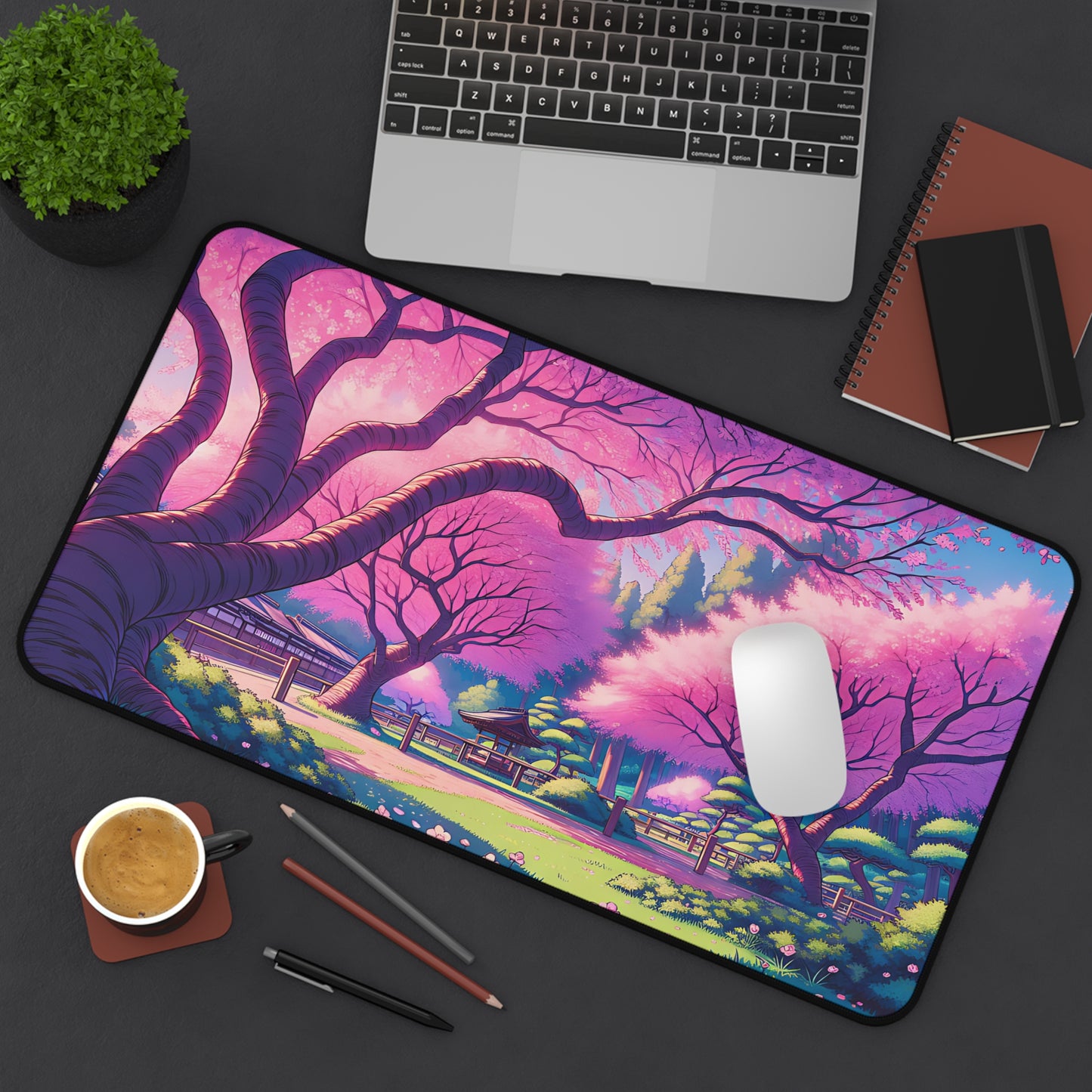 Japanese Garden Desk Mat