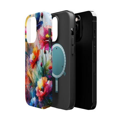 Flowers Style MagSafe Tough Iphone Case