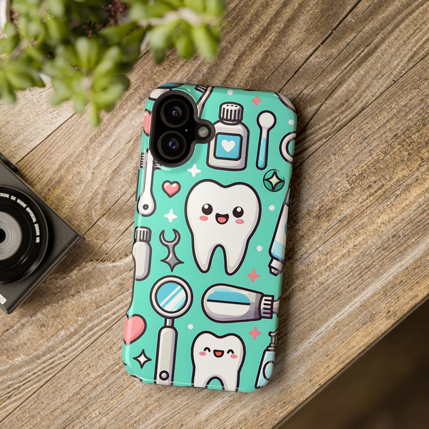 Kawai dentist MagSafe Tough Iphone Case