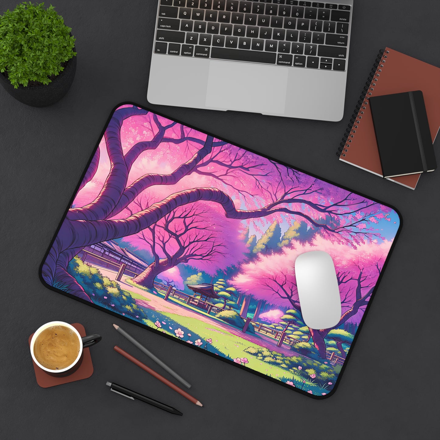 Japanese Garden Desk Mat