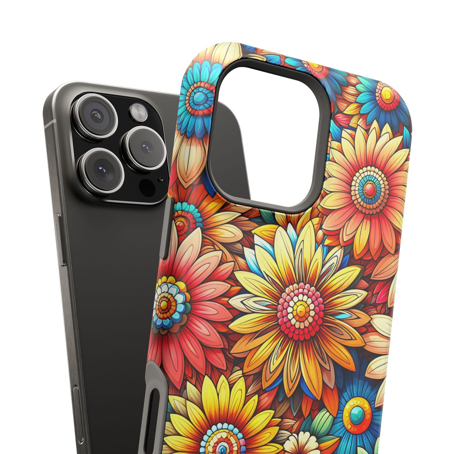 Flowers MagSafe Tough Iphone Case