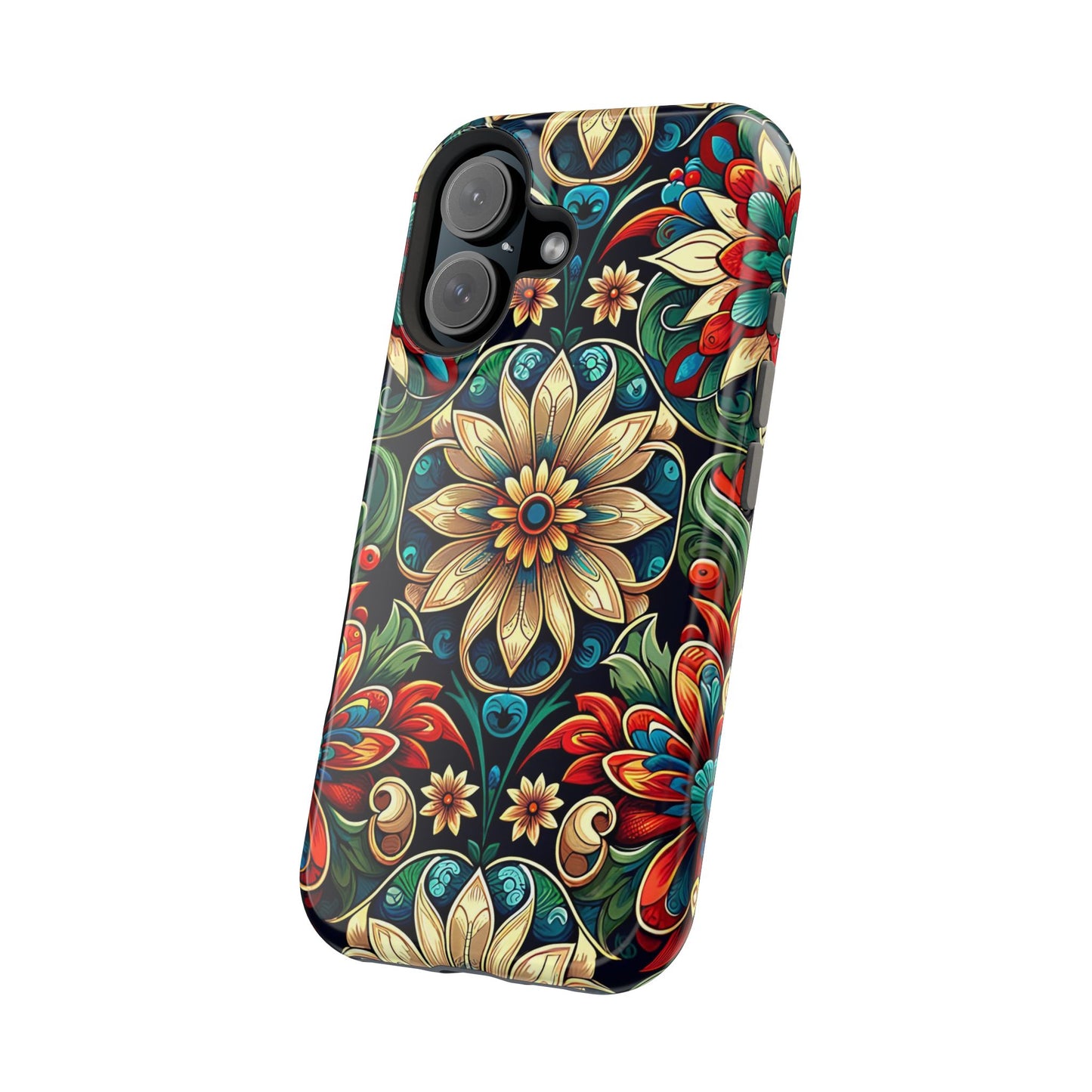 Celestial flowers MagSafe Tough Iphone Case