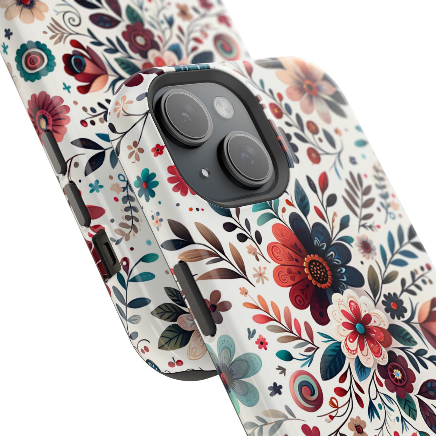 Boho flowers MagSafe Tough Iphone Case