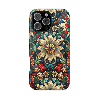 Celestial flowers MagSafe Tough Iphone Case