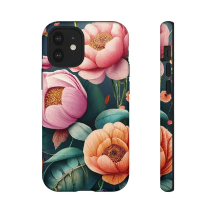 wildflower phone case, flower iphone case, flower Samsung case