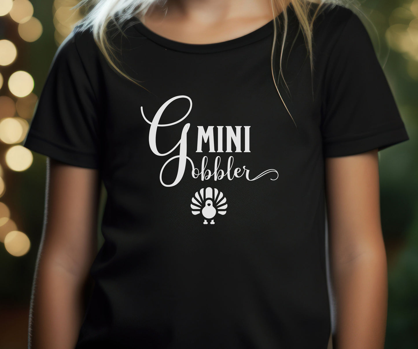 Mini gobbler, thanksgiving shirt toddler