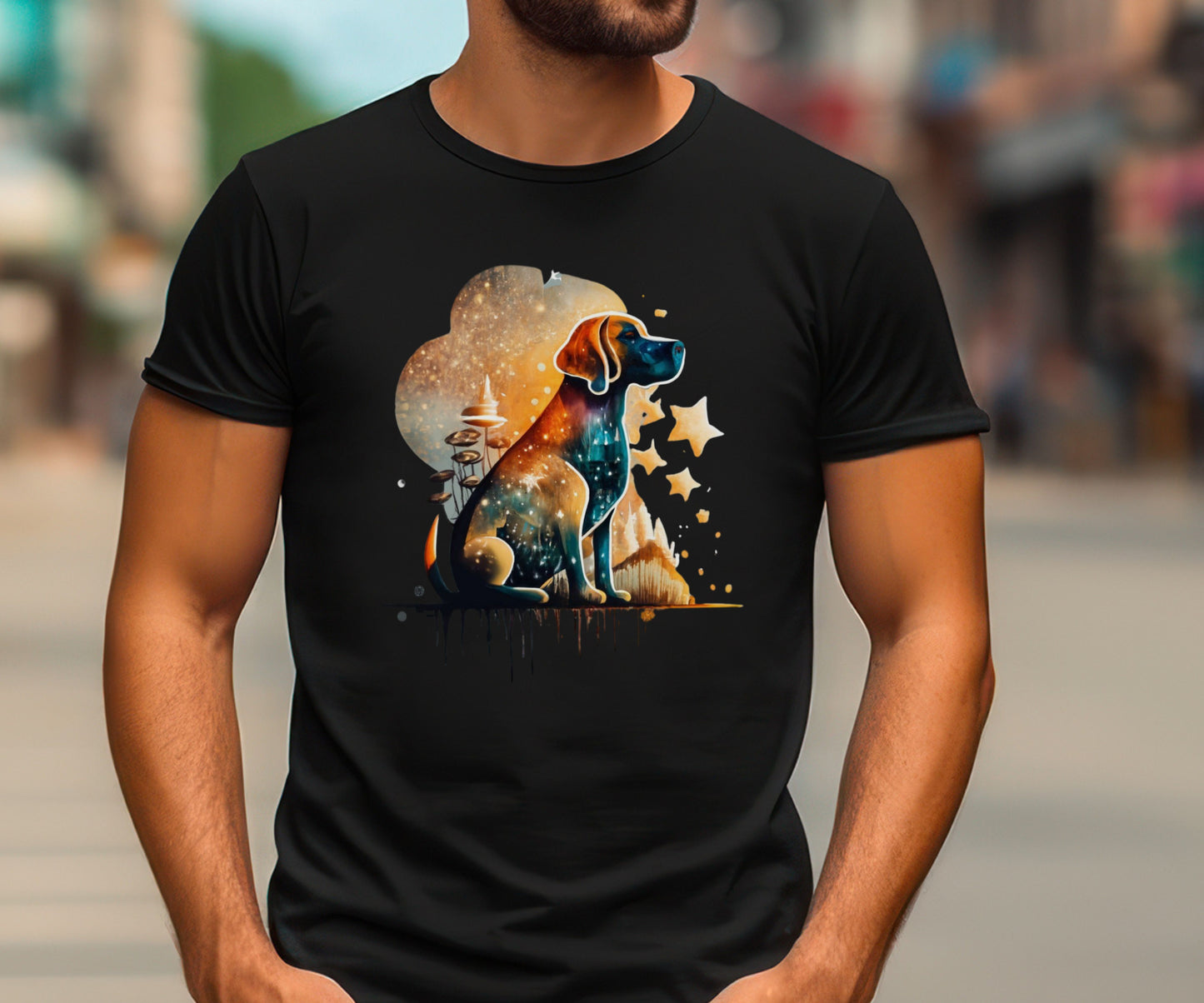 Colorful Beagle shirt, beagle owner shirt