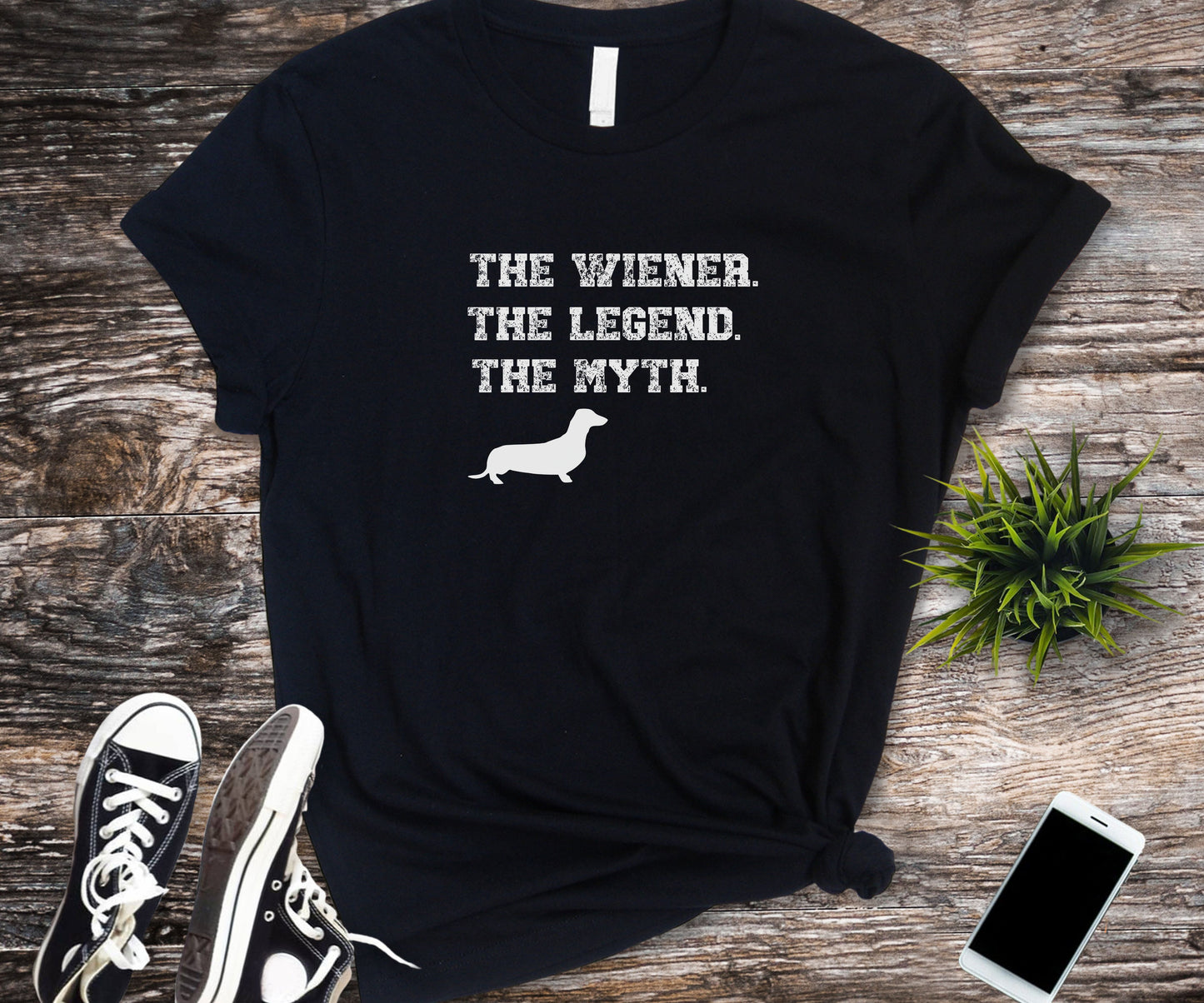 The wiener. The Legend. The Myth. Wiener lover shirt, Shirt for wiener owner, wiener shirt