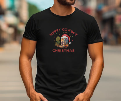 Merry cowboy christmas, cowboy christmas shirt