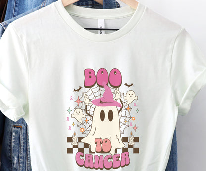 Boo to cancer, cancer awareness, cancer shirt