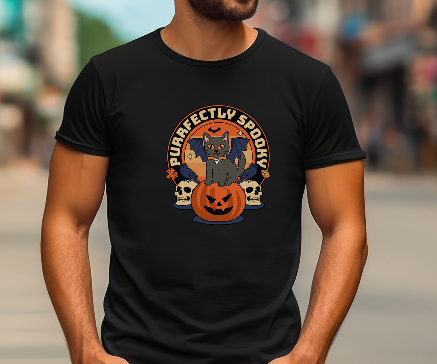 Halloween cat shirt, halloween shirt