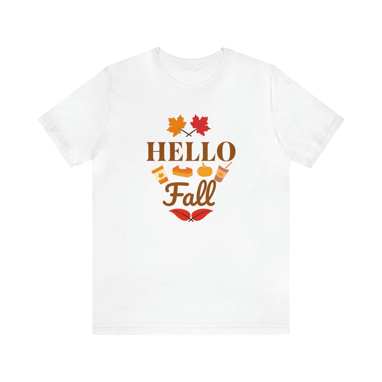 hello fall shirt, fall Outfit for Woman