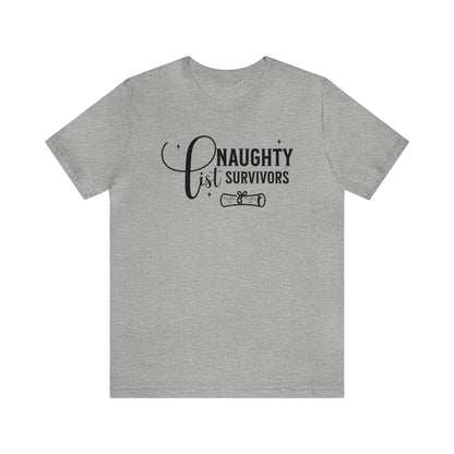 Naughty list survivors, christmas shirt, matching shirt, christmas family shirt