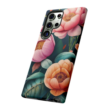 wildflower phone case, flower iphone case, flower Samsung case