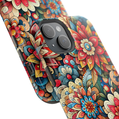 Flowers MagSafe Tough Iphone Case