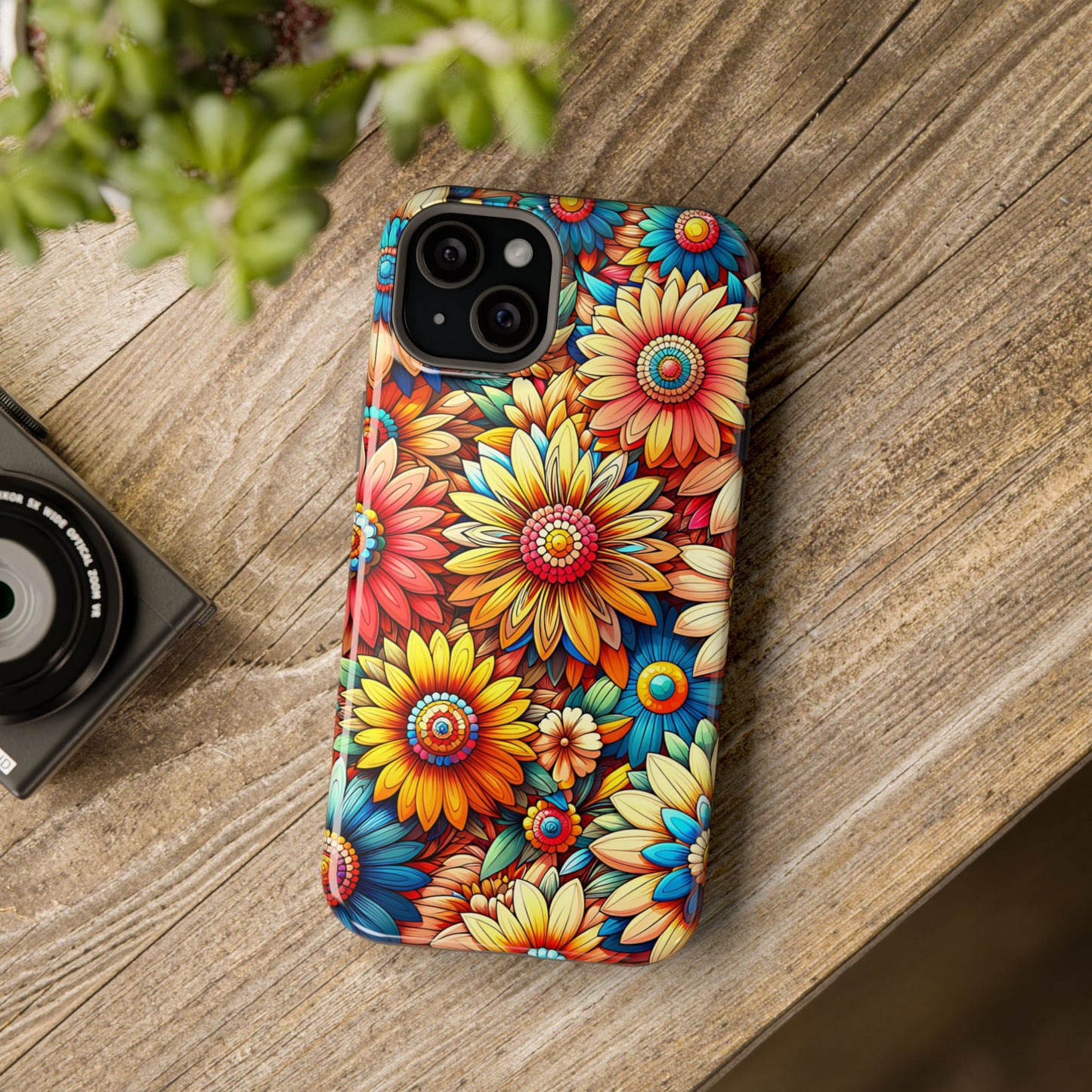 Flowers MagSafe Tough Iphone Case