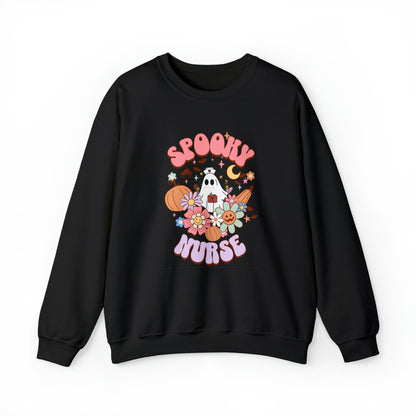 Spooky nurse, halloween nurse sweatshirt