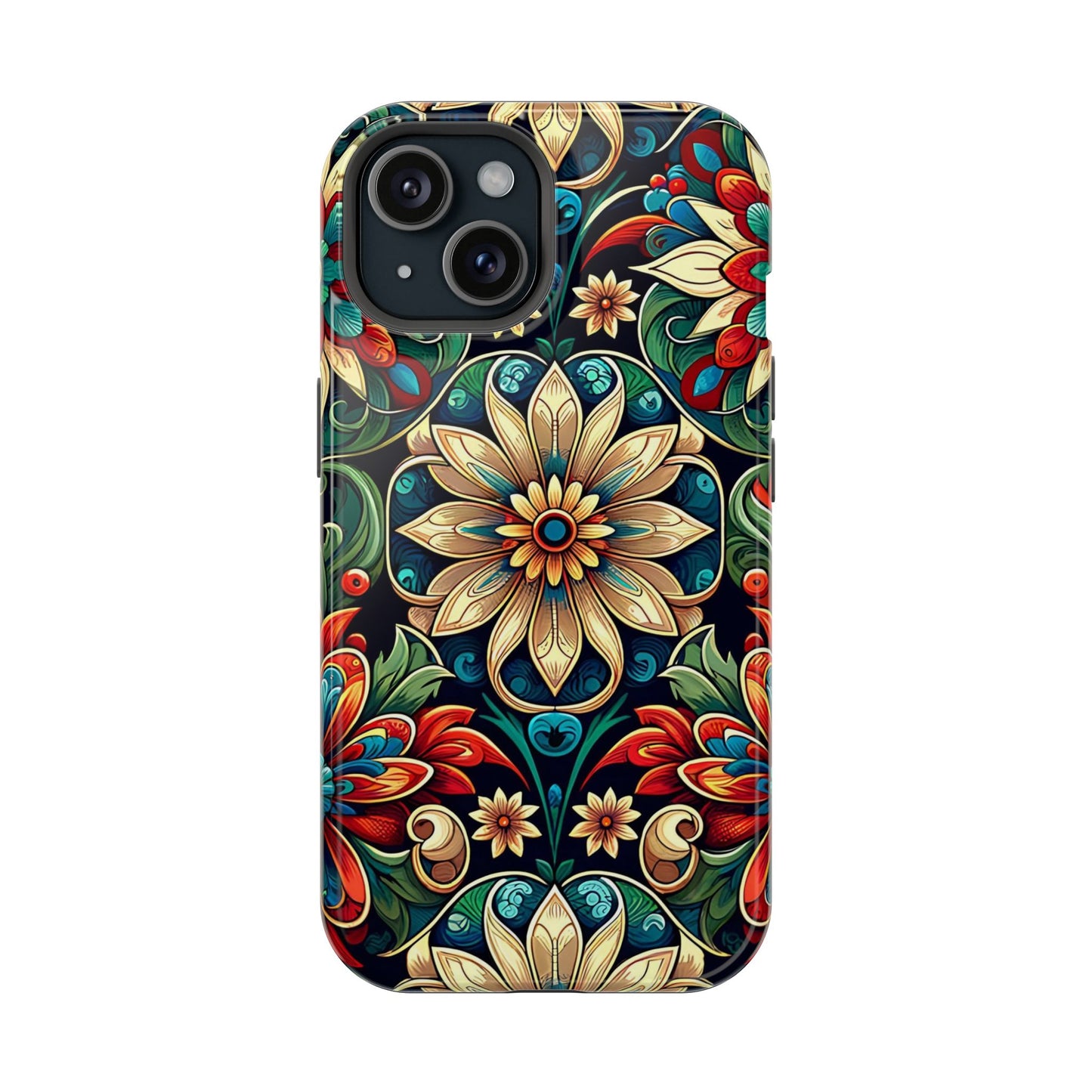 Celestial flowers MagSafe Tough Iphone Case