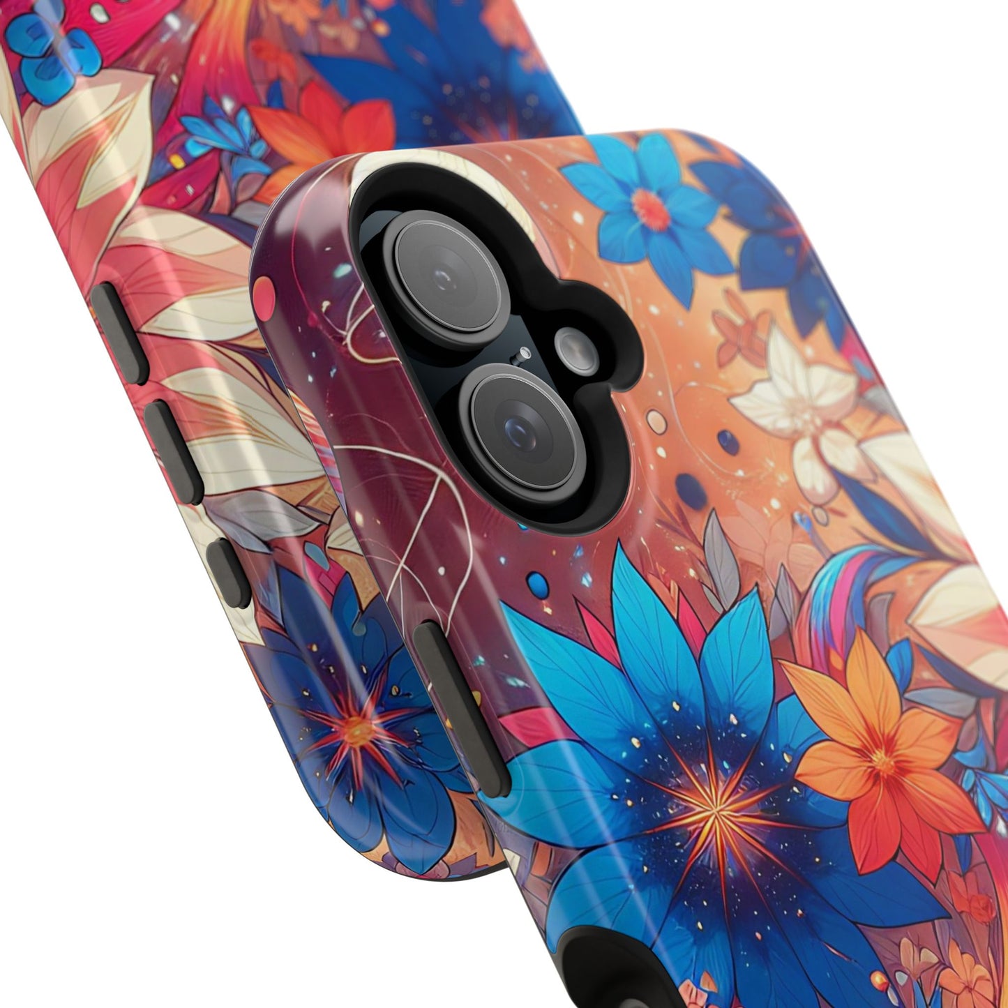 Celestial flowers MagSafe Tough Iphone Case