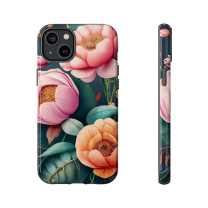 wildflower phone case, flower iphone case, flower Samsung case