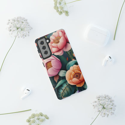 wildflower phone case, flower iphone case, flower Samsung case