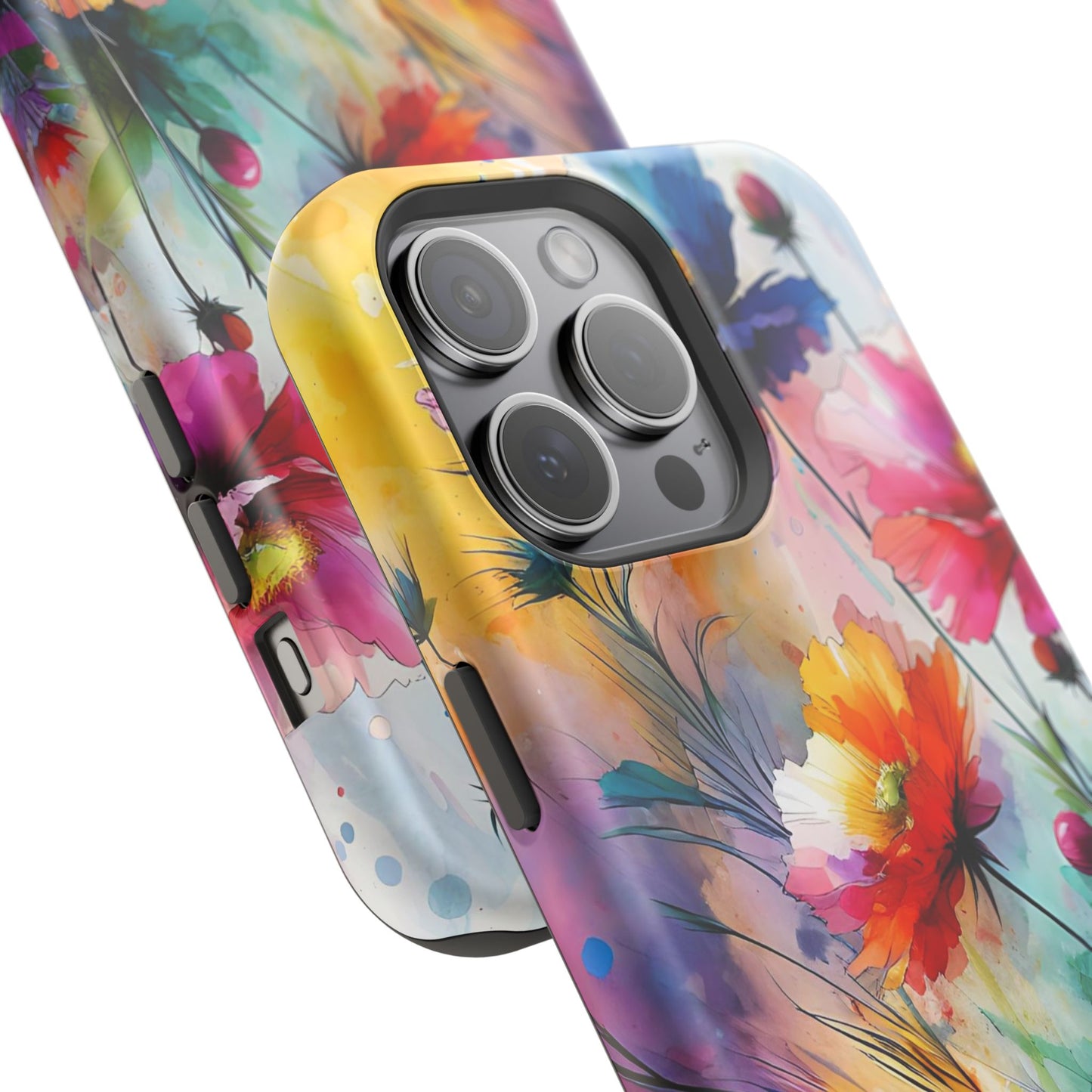 Flowers Style MagSafe Tough Iphone Case