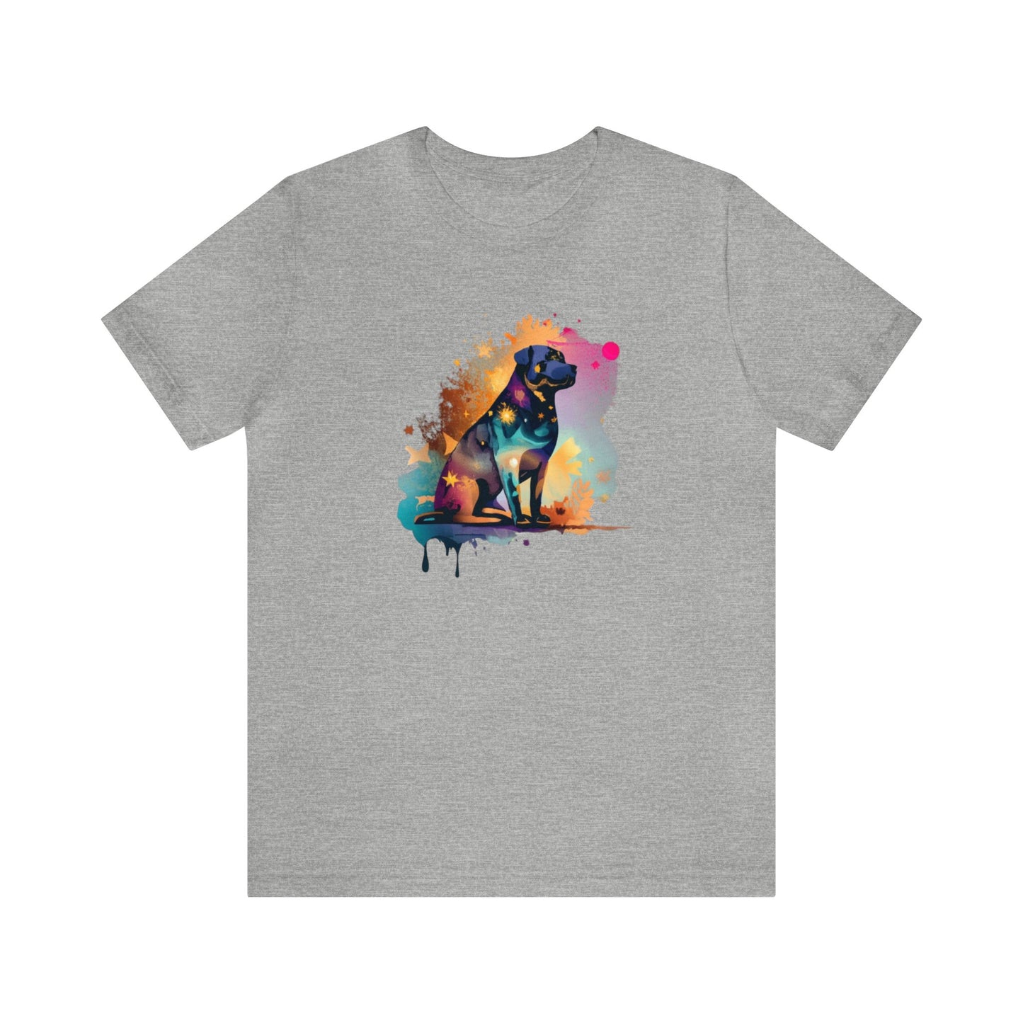 Rottweiler shirt, colorful shirt, psychedelic shirt,  dog lover shirt