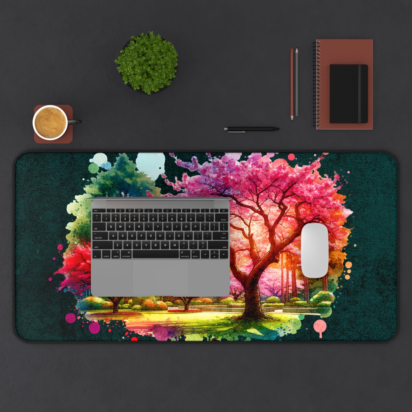 Japanese Garden Desk Mat