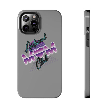 antisocial mom club phone case