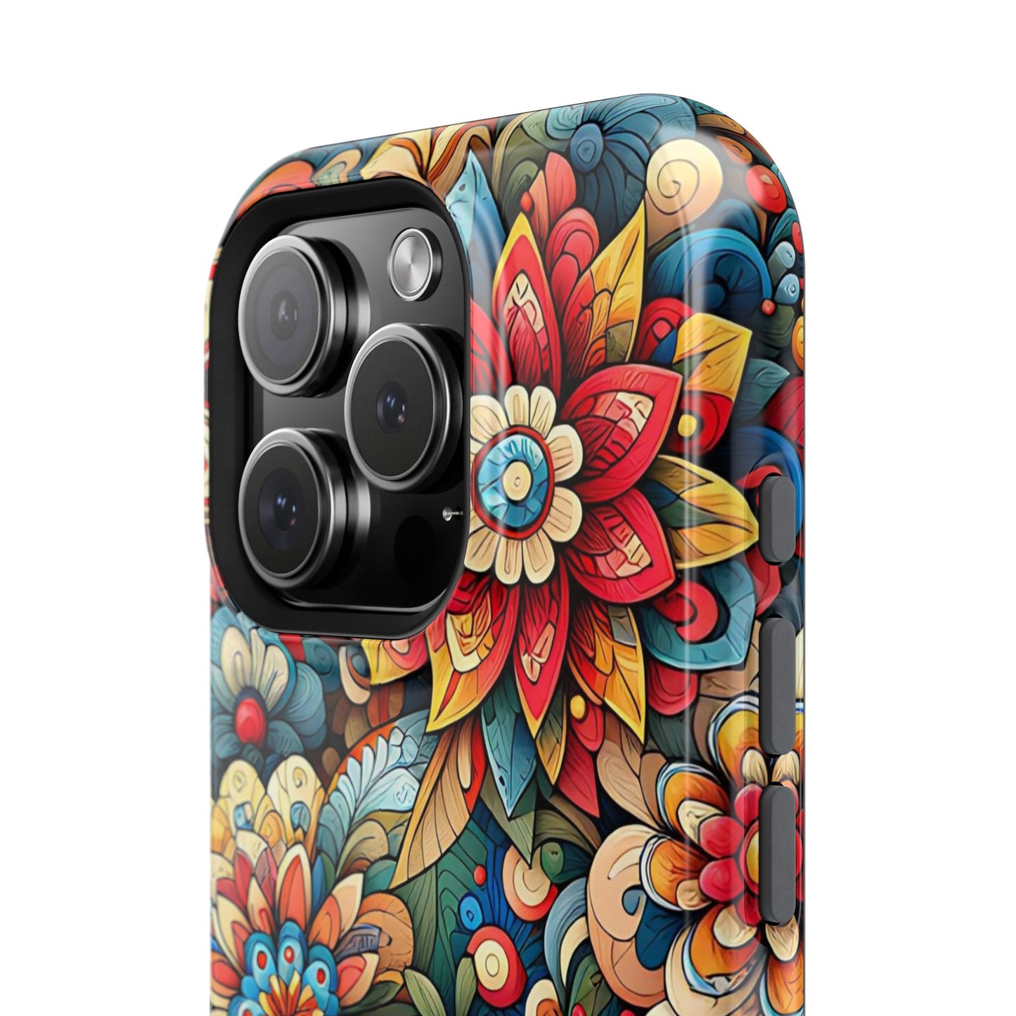 Flowers MagSafe Tough Iphone Case