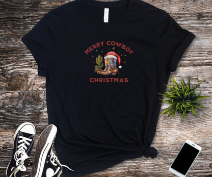 Merry cowboy christmas, cowboy christmas shirt