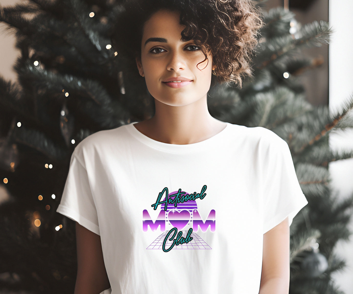 Antisocial Mom Club shirt for women