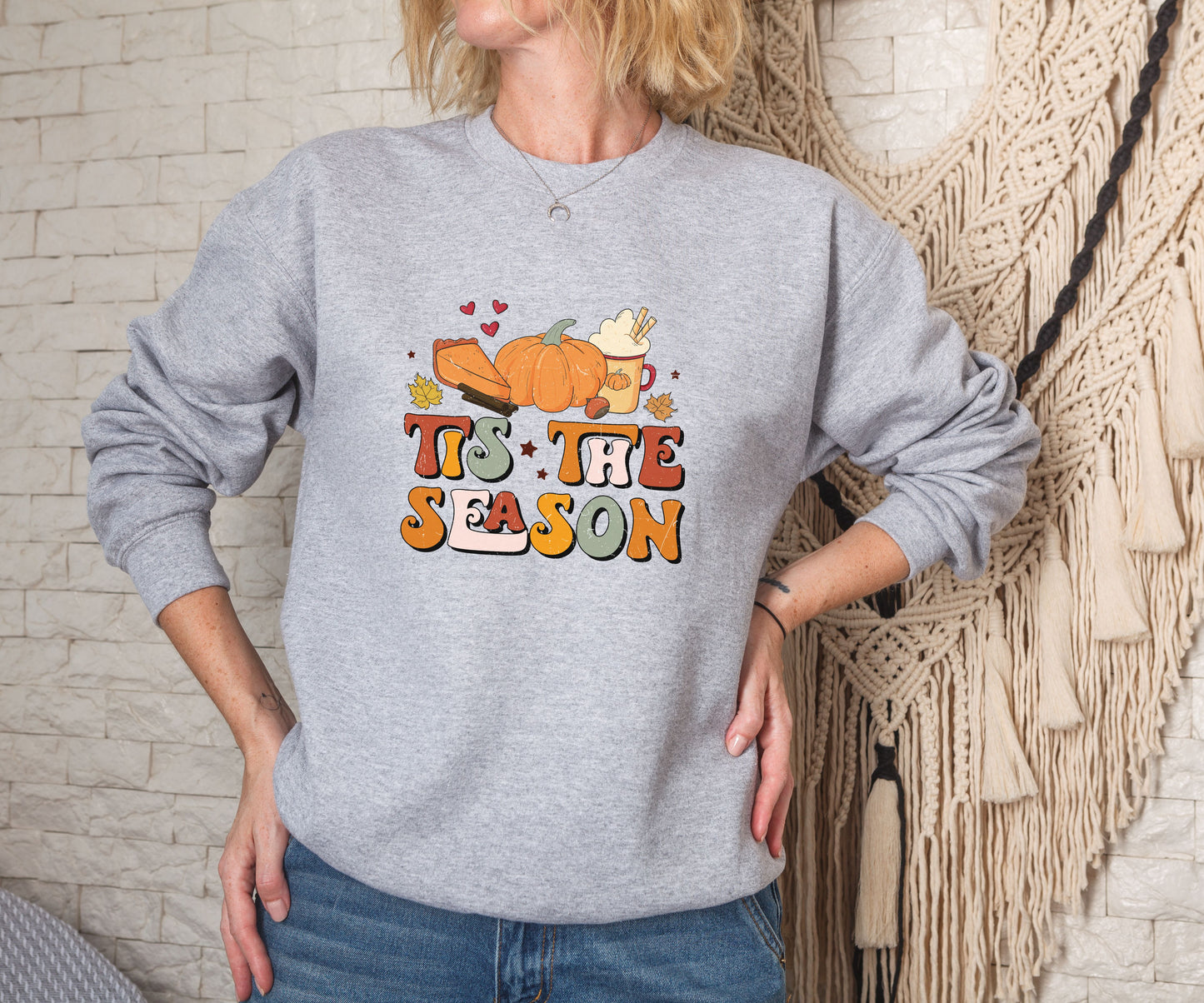 Tis the season, thanksgiving shirt, fall sweatshirt