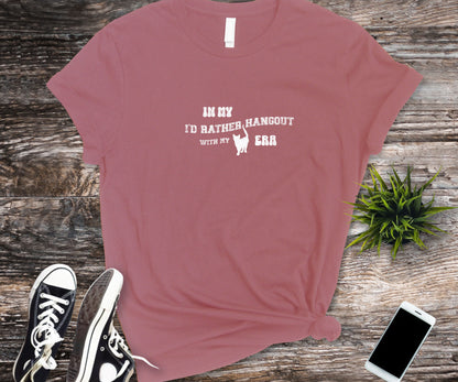 In my I'd rather hang out with my cat era, cat lover shirt