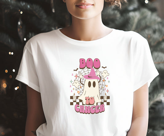 Boo to cancer, cancer awareness, cancer shirt