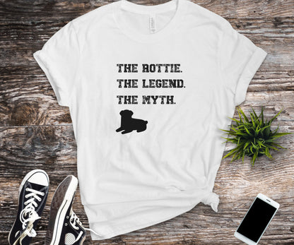 The Rottweiler. The Legend. The Myth, Rottweiler shirt