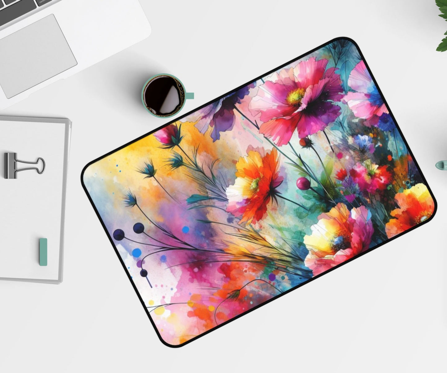 Flowers Desk Mat