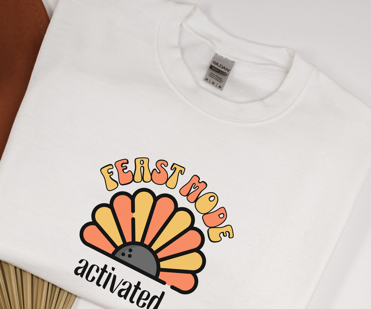 Feast mode, thanksgiving sweatshirt