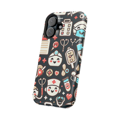 Kawai nurse MagSafe Tough Iphone Case