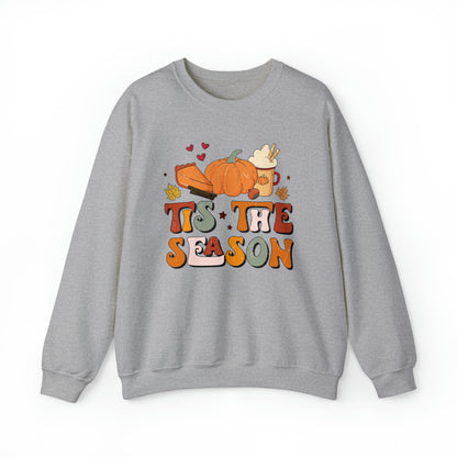 Tis the season, thanksgiving shirt, fall sweatshirt